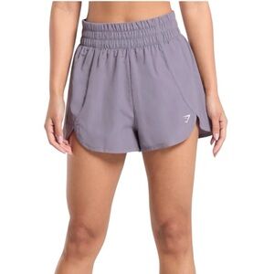 Gymshark Retro Waistband Training Loose Shorts - Slate Lavender - Size M